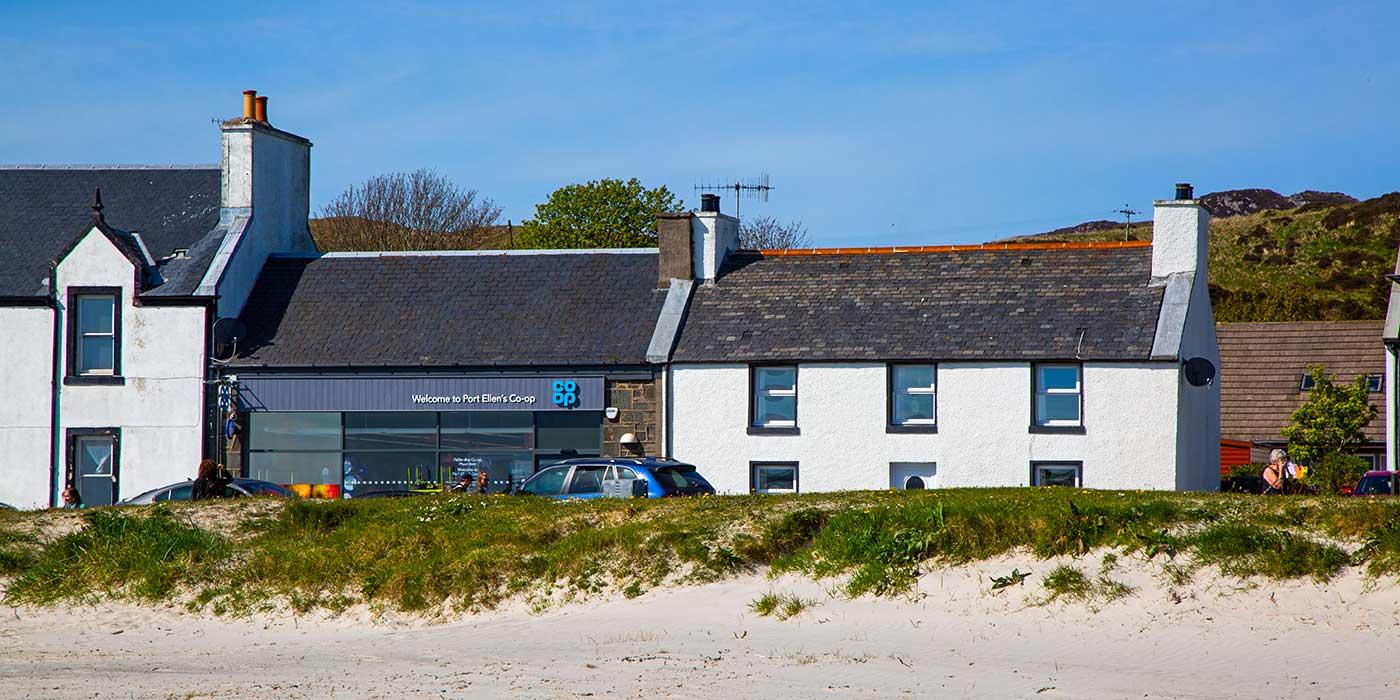 Coop in Port Ellen Islay
